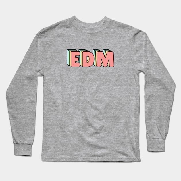 EDM PASTEL Long Sleeve T-Shirt by lukassfr